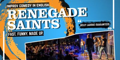 Improv comedy show in English